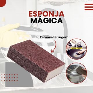 Esponja Mágica Multiuso Remove Ferrugem, Sujeira Pesada, Limpa Forno 1/2/3/4 Peças em Oferta na Shopee