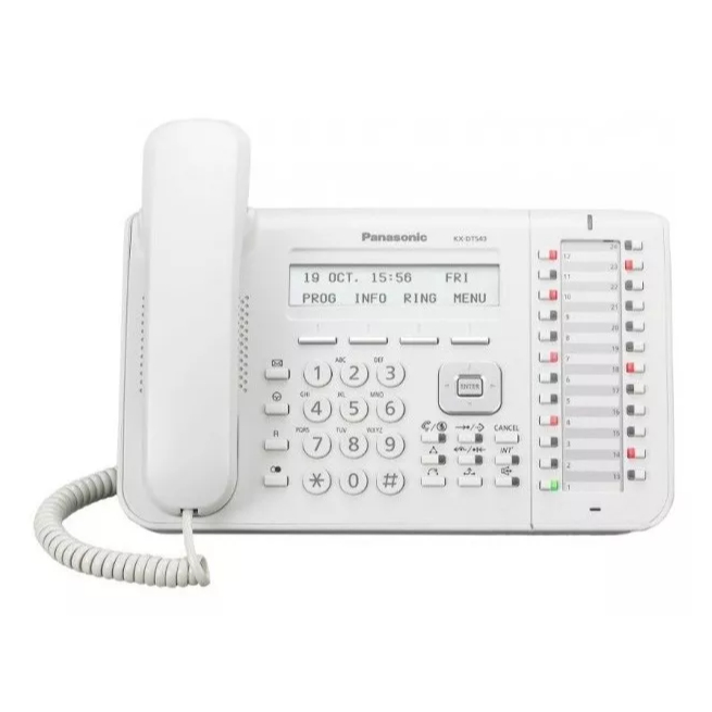 Telefone IP Panasonic KX-NT543x Branco