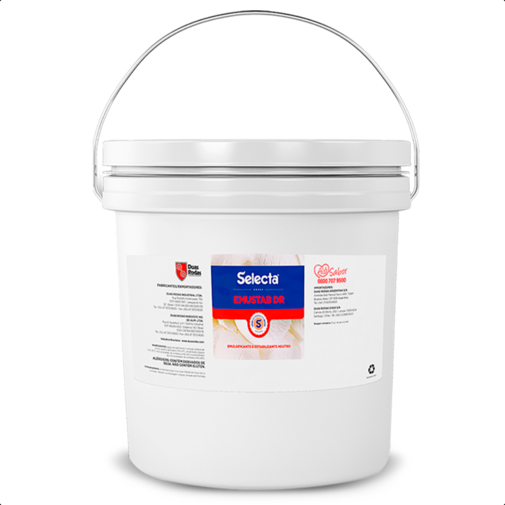 Emulsificante Estabilizante Sorvete Emustab DR Selecta 3kg em Oferta na Shopee