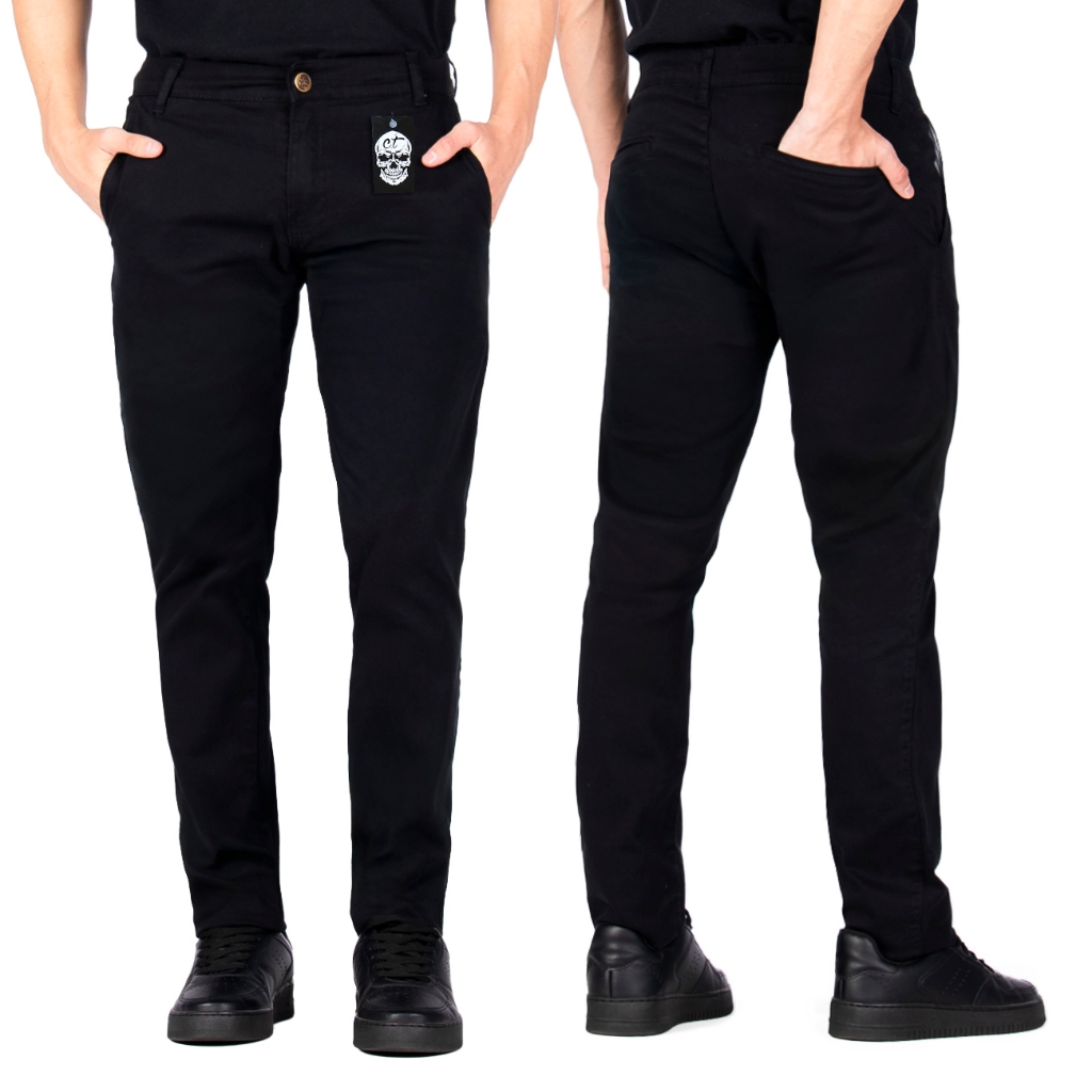 Calça Sarja Masculina Slim Bolso Faca Embutido Alfaiataria Premium Esporte Fino Envio Rápido