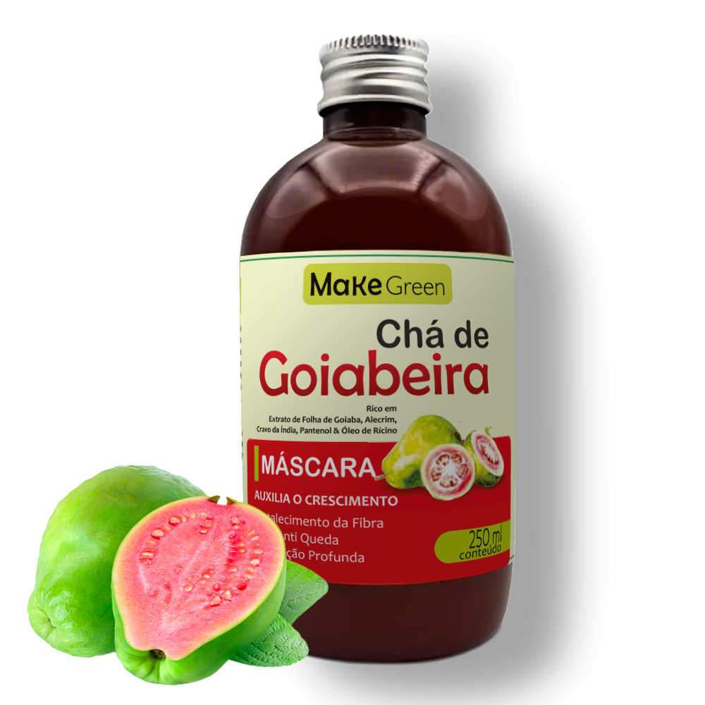 Máscara Crescimento e Queda Antiqueda Tratamento Chá de Goiabeira 250ml em Oferta na Shopee