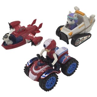 Carrinho a fricção + adesivos Patrulha canina Evest, Robo Dog Ryder com boneco em Oferta na Shopee