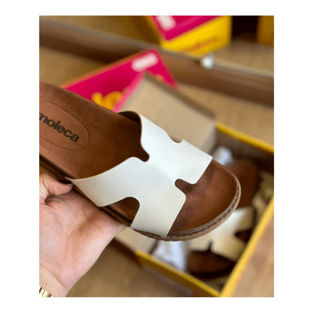 ORIGINAL MOLECA PAPETE 5500.100 DOURADO NOVA COLEÇÃO NOVAS CORES 2025