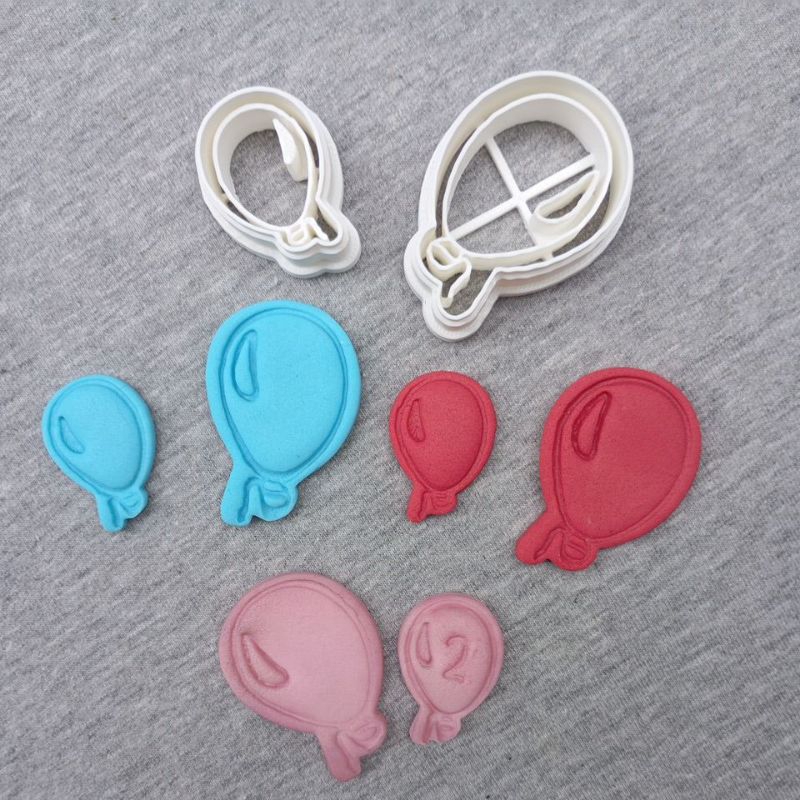 Kit cortador balão bexiga em Oferta na Shopee