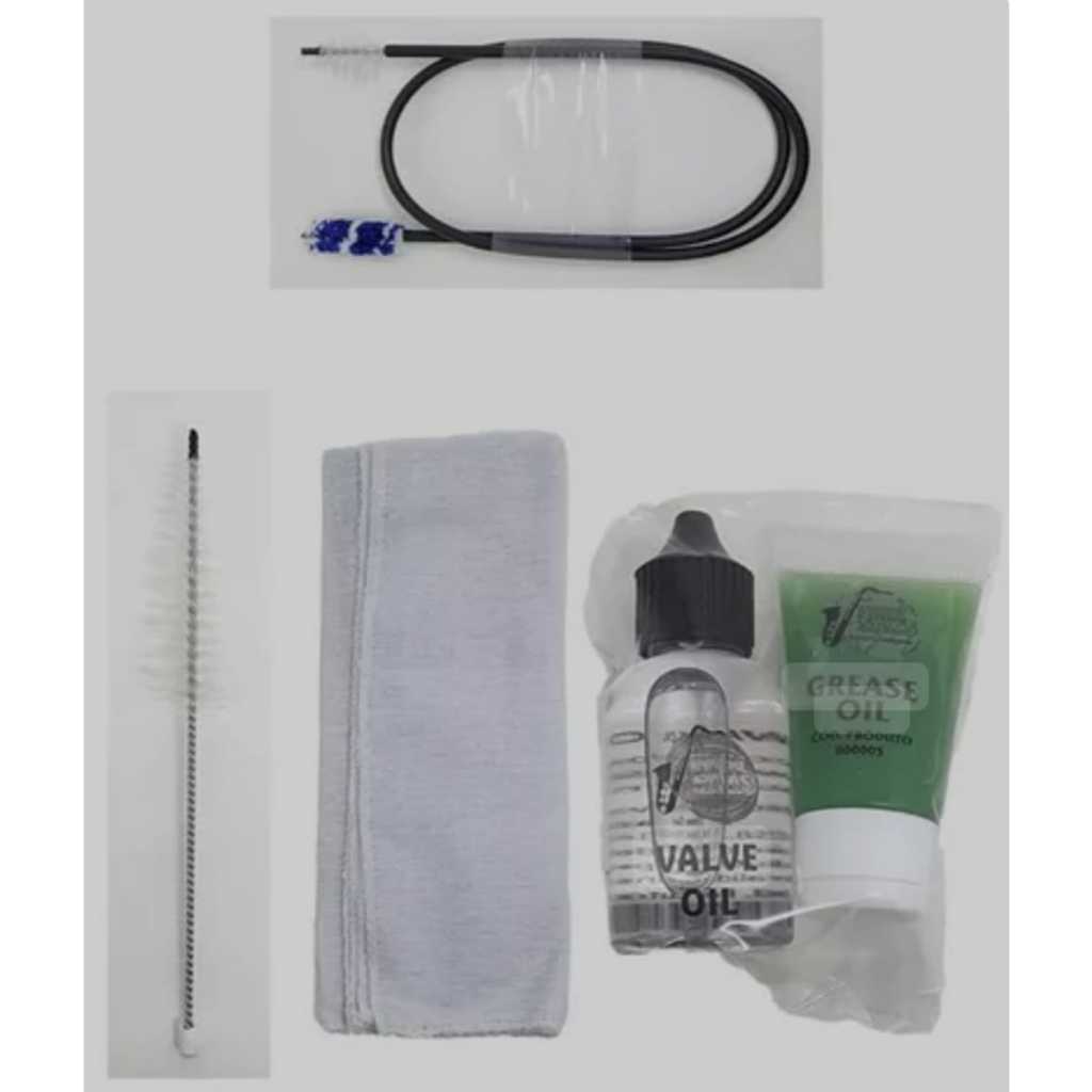 Kit Limpeza Free Sax para Trompete, Cornet, Pocket e Flugelhorn