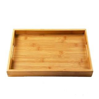 Bandeja Retangular BAMBU De Café da Manhã Decorativa Moderna E Elegante em Oferta na Shopee