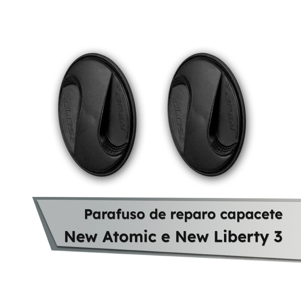 Parafusos De Reparo Viseira Pro Tork Capacete New Liberty/Atomic Nfe