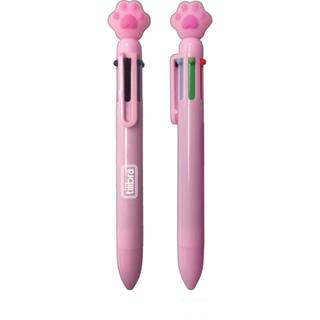 Caneta Esferográfica  Purrfect Cats Patinhas de Gato 6 Cores 1.0mm Tilibra em Oferta na Shopee