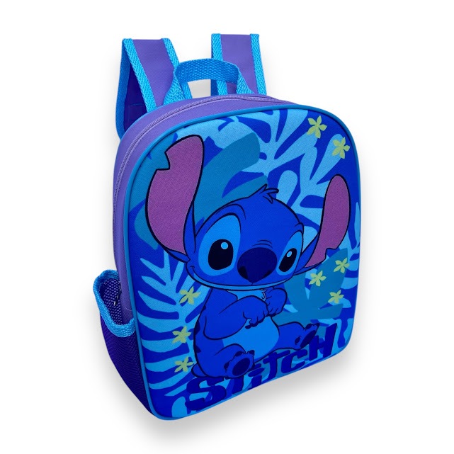 Mochila Infantil Escolar Lilo Stitch Para Creche Passeio Menina Feminina Personagem Desenho Criança Resistente em Oferta na Shopee