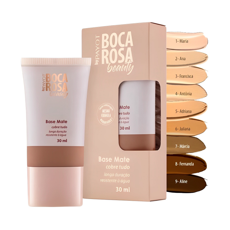 Boca Rosa Base Líquida Matte Perfect  By Payot-30ML