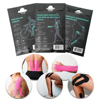 Adesivo BASK Fita Kinesiológica Pré Cortado para Ciclismo Montanhismo Esporte em Oferta na Shopee