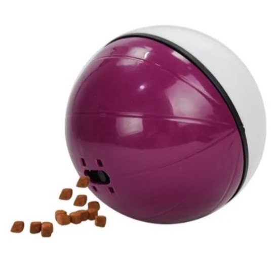 Brinquedo Bola Interativa Porta Petisco Cão Modelo Bola Comedouro Cachorro Dog Pet