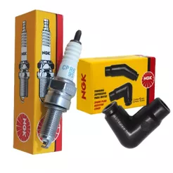 Kit Vela + Cachimbo Biz 125 2005-2010 Ngk
