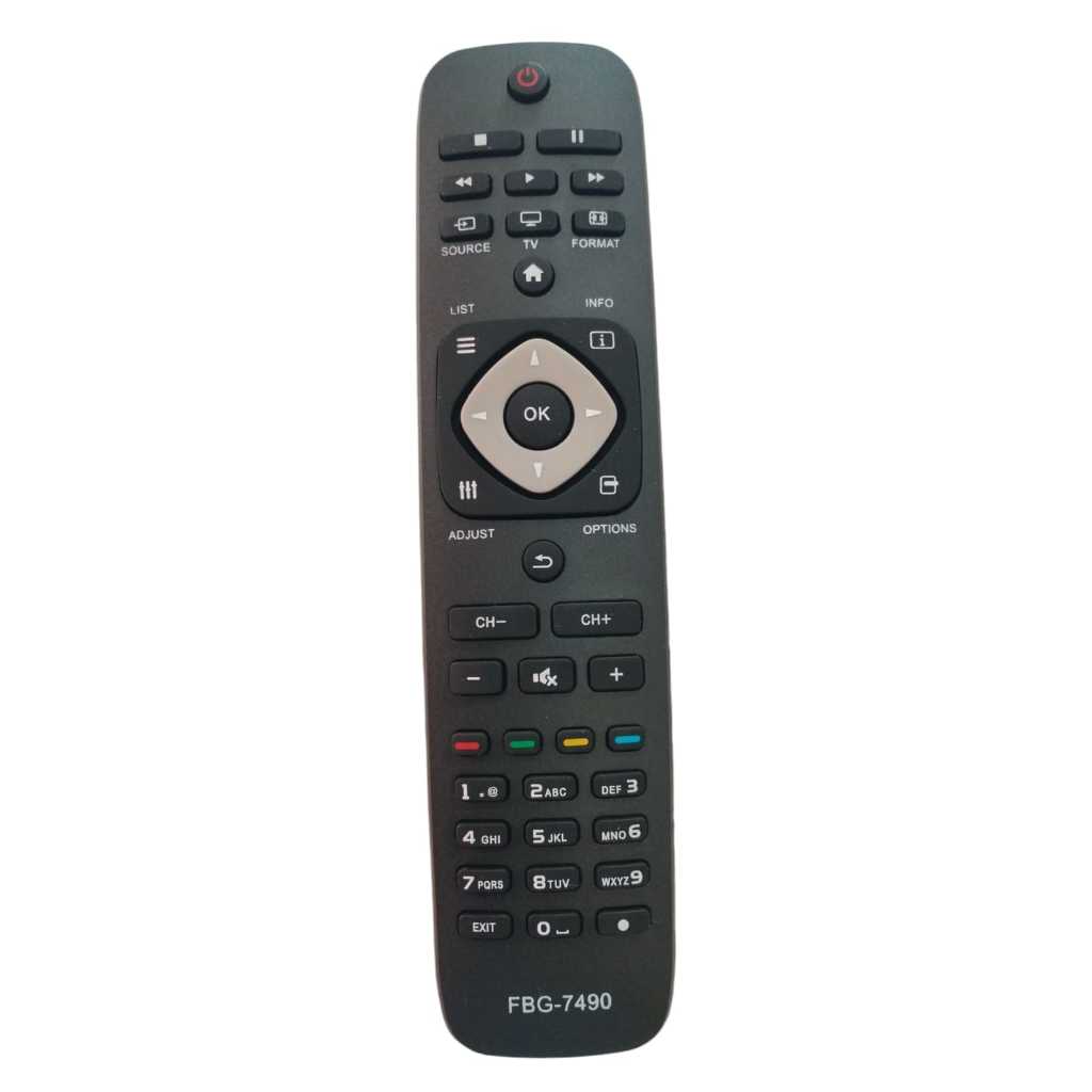 Controle Remoto Compativel Tv Philips 32PFL4007D Philips 4000 series TV LED FBG-7490