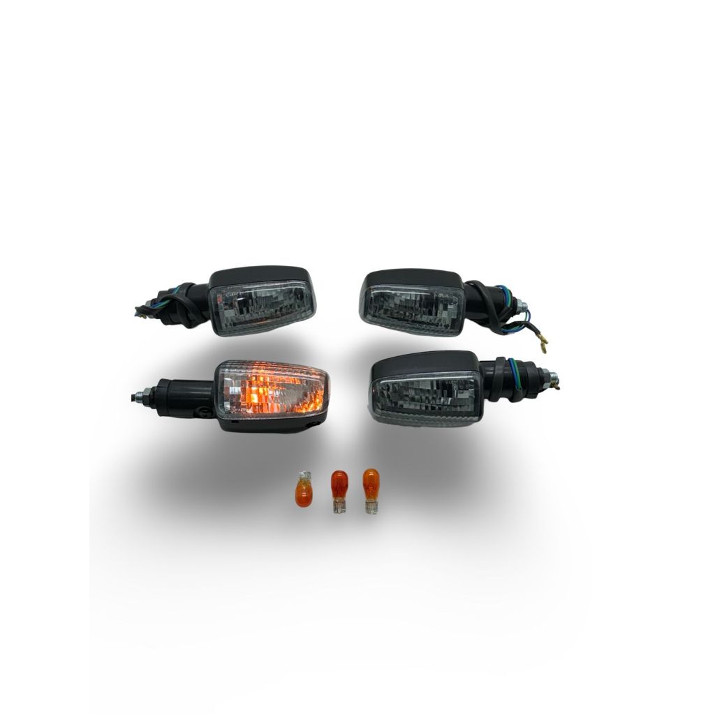 04 PISCAS COMPLETO XRE 300 CRISTAL + 04 LÂMPADAS