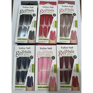 6 Caixa Kit Com 12 Unhas Postiças Estilo Bailarina/Fosco/brilhante em Oferta na Shopee