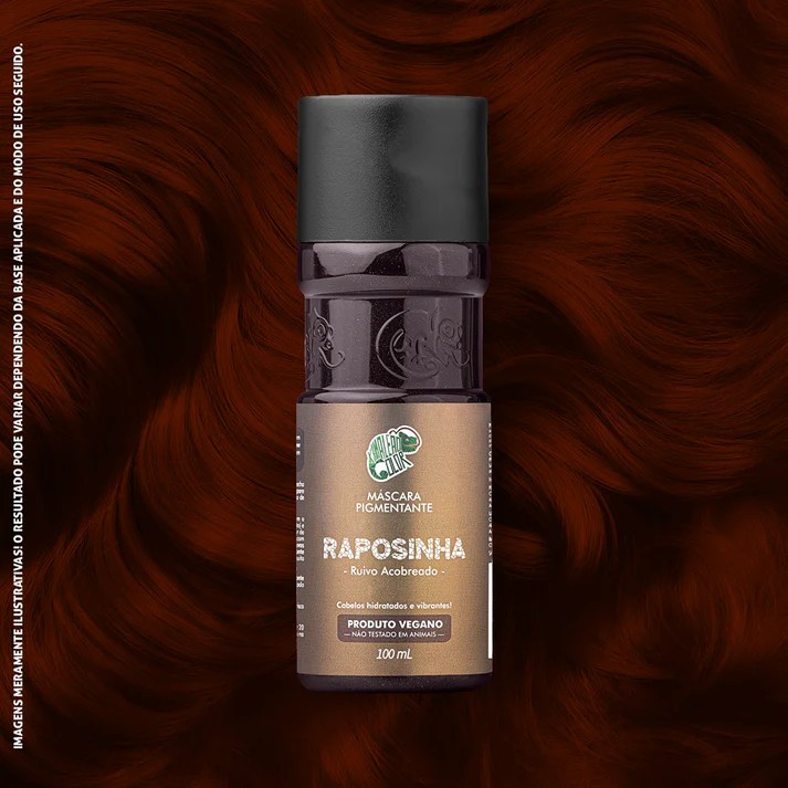 🦊 Máscara Pigmentante Raposinha 100ml – Kamaleão Color em Oferta na Shopee