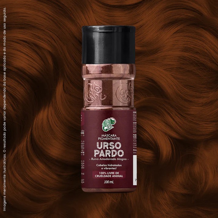 🦊 Kamaleao Color Máscara Pigmentante Urso Pardo 100ml em Oferta na Shopee