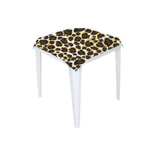 Toalhas De Mesa De Tnt Onça Oncinha Animal Print em Oferta na Shopee