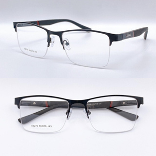 Armação De Óculos Masculino Quadrado Titânio com metal bem leve em Oferta na Shopee