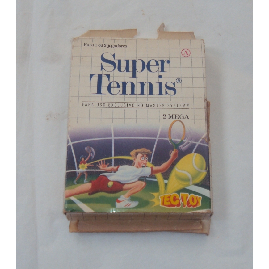 Super Tennis original TecToy para Master System - Funcionando - Usado