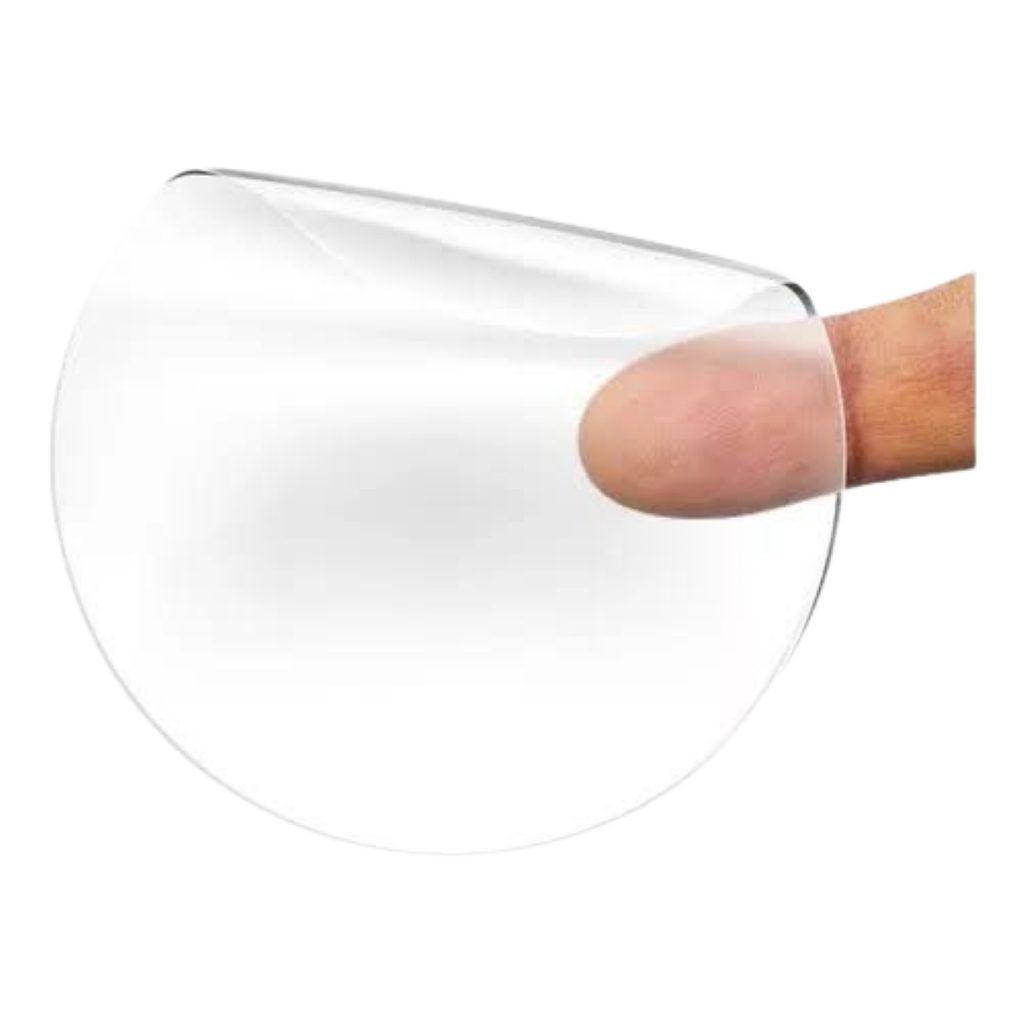 1.000 Lacres Adesivos Transparentes Escolha o Tamanho