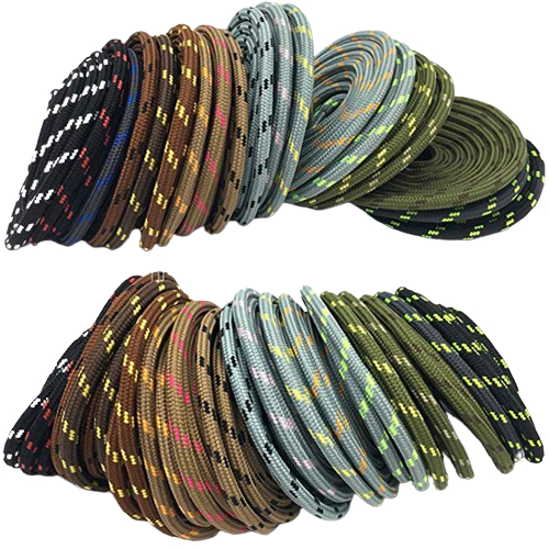 1 par cadarço 1,50 150cm coturno bota  ipi segurança reforçado padrão militar premium em Oferta na Shopee