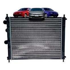 Radiador Fiat Brava 1.6 16v Ano 2000 Até 2001 C/ar Manual