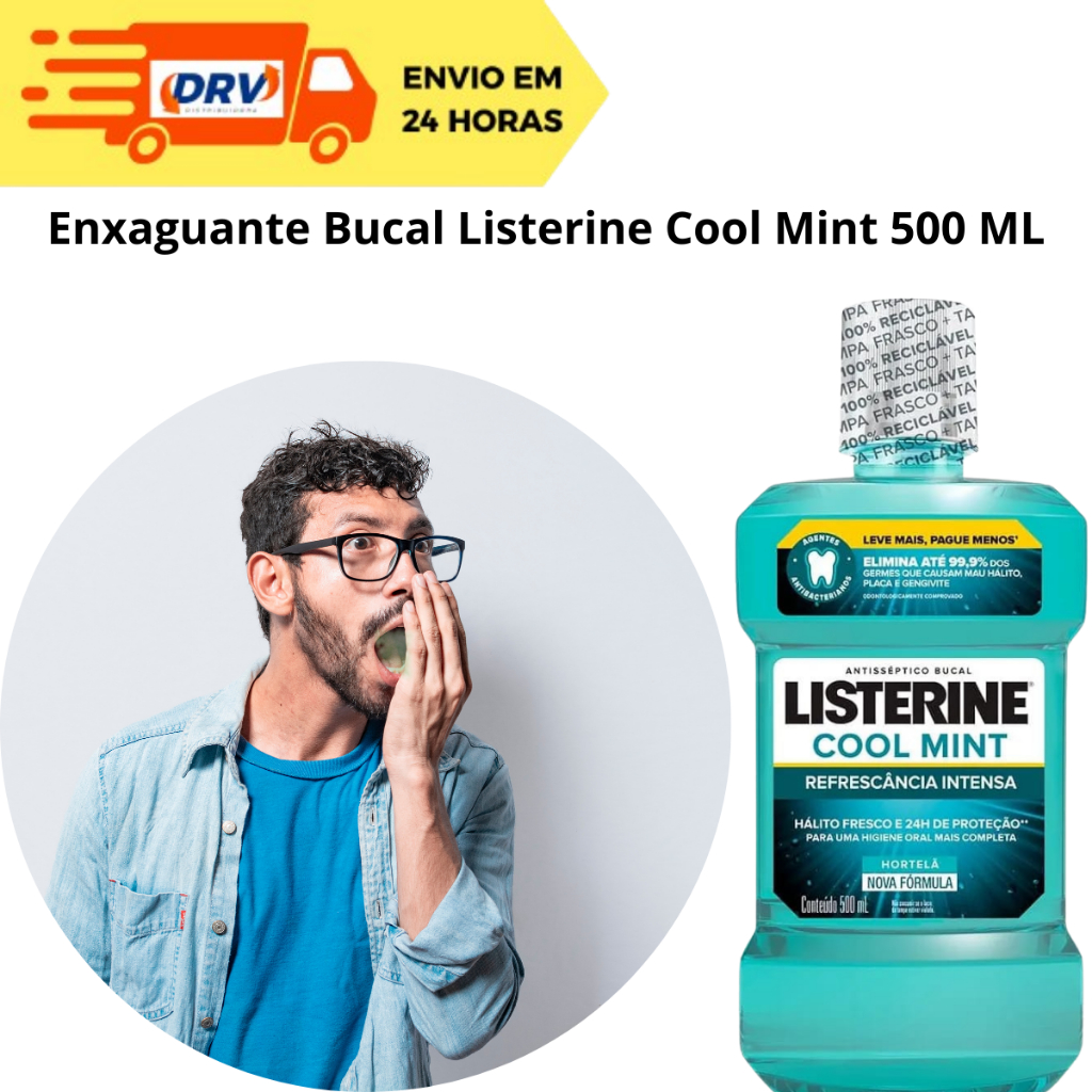 Enxaguatorio Bucal Listerine Cool Mint: Onde Comprar | BuscaProdutos