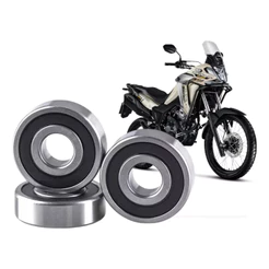Kit Rolamentos Roda Traseira Honda Sahara300 Xre300 Sahara