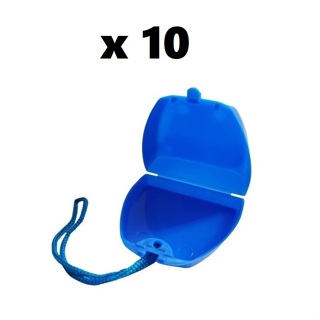 10 Estojos Porta Moldeira Aparelho Ortodôntico Slim Escolher Cor em Oferta na Shopee