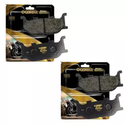 Kit Pastilhas de Freio Dianteiras Xj6 Cobreq Racing Extreme (Cerâmica)