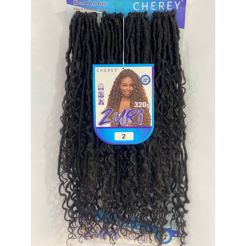 CABELO DREAD COM CACHOS ZURI CROCHET BRAID 320G DREAD COM CACHOS CHEREY em Oferta na Shopee