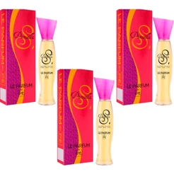 Kit com 3 Perfumes Daniela Sabrini Le Parfum 100ml Paris Elysees