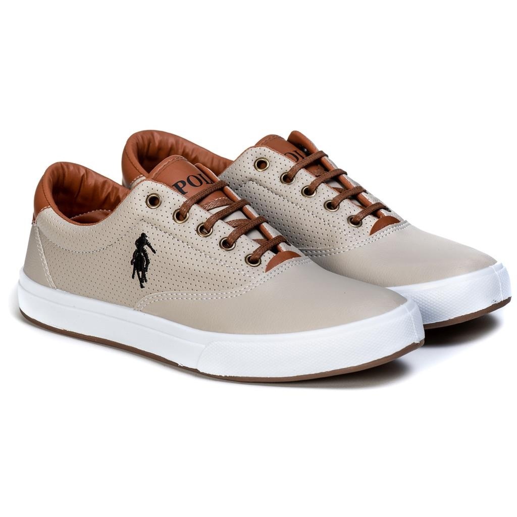 Tenis Sapatenis Masculino Da Via Polo Original Casual Social Macio Leve Dia a Dia Envio Imediato