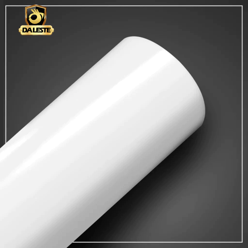 Adesivo 10 metros x 1 metro Vinil Lavável Branco Fosco Envelopamento Autocolante de móveis paredes Modelo Fosco