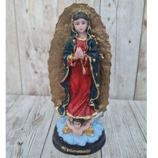 Nossa Senhora De Guadalupe 15cm Resina Fe Esperanca Protecao Religiao em Oferta na Shopee