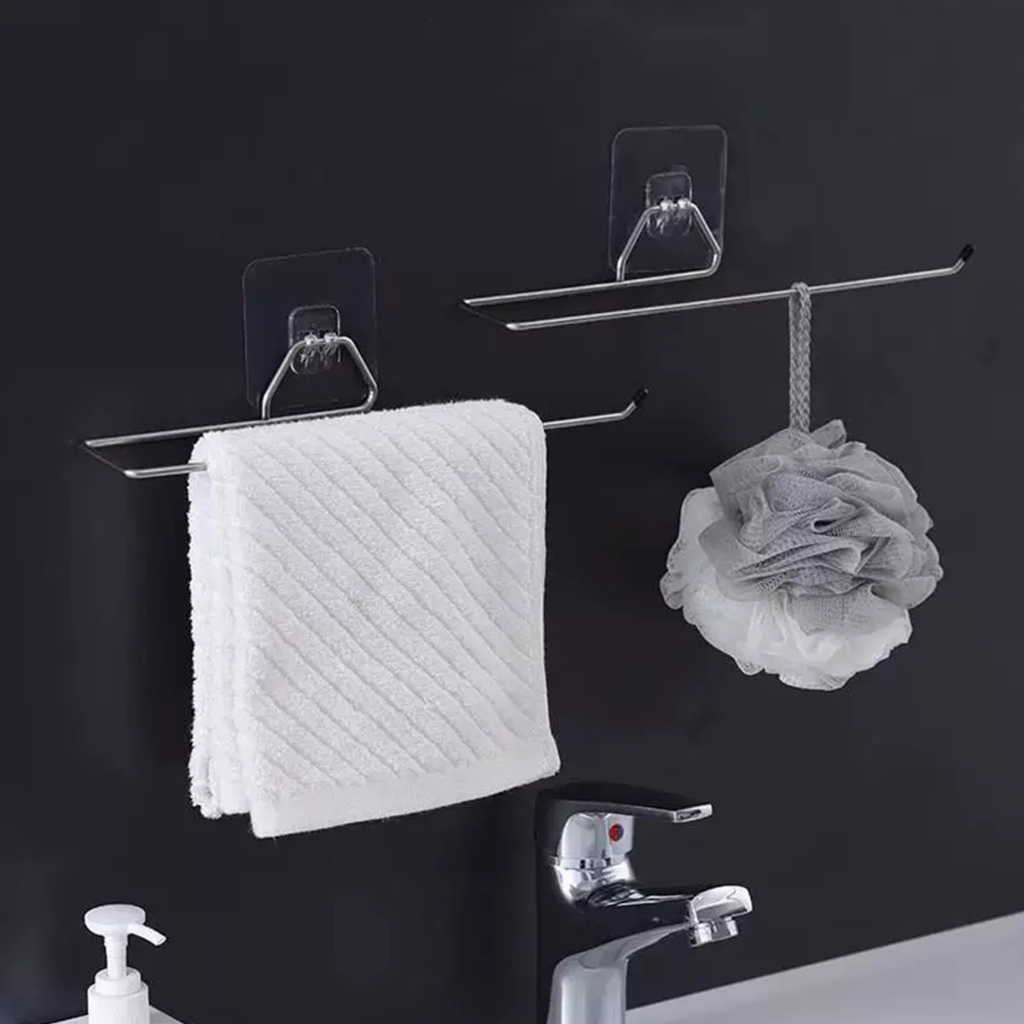 Porta Papel Toalha e Suporte de Filme de Alumínio para Parede de Cozinha