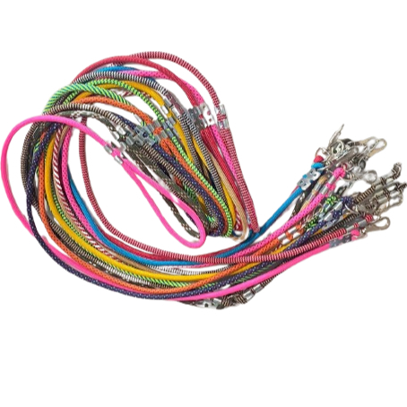 Kit Guia Adestramento De Cães Coleira Educativa Passeio 1,25cm Atacado