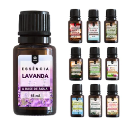 Super Kit 10 Essências Para Umidificador Aromatizador e Difusor Elétrico 15ml