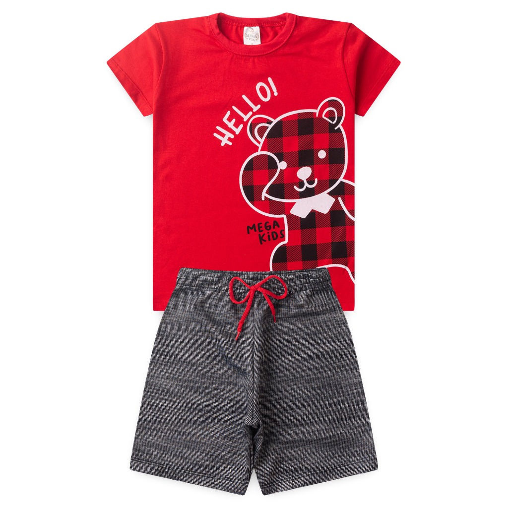 Conjunto Infantil e Juvenil Menino Masculino 2 ao 14 - Produto Premiun em Oferta na Shopee