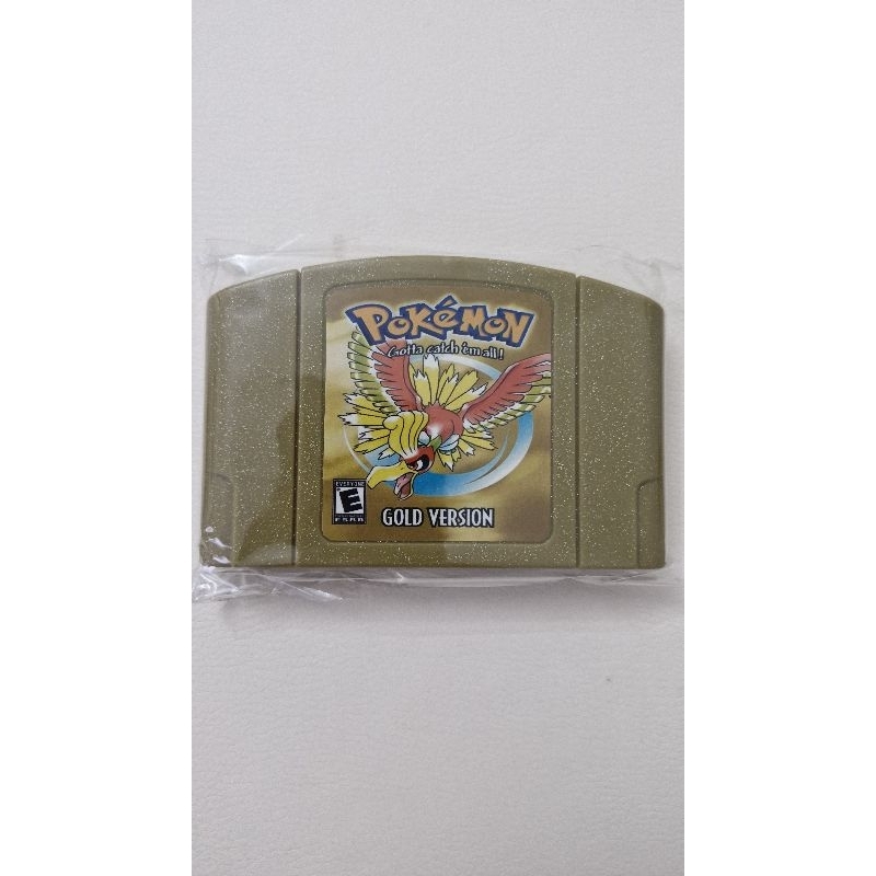 Pokémon Gold - Fita Jogo Nintendo 64