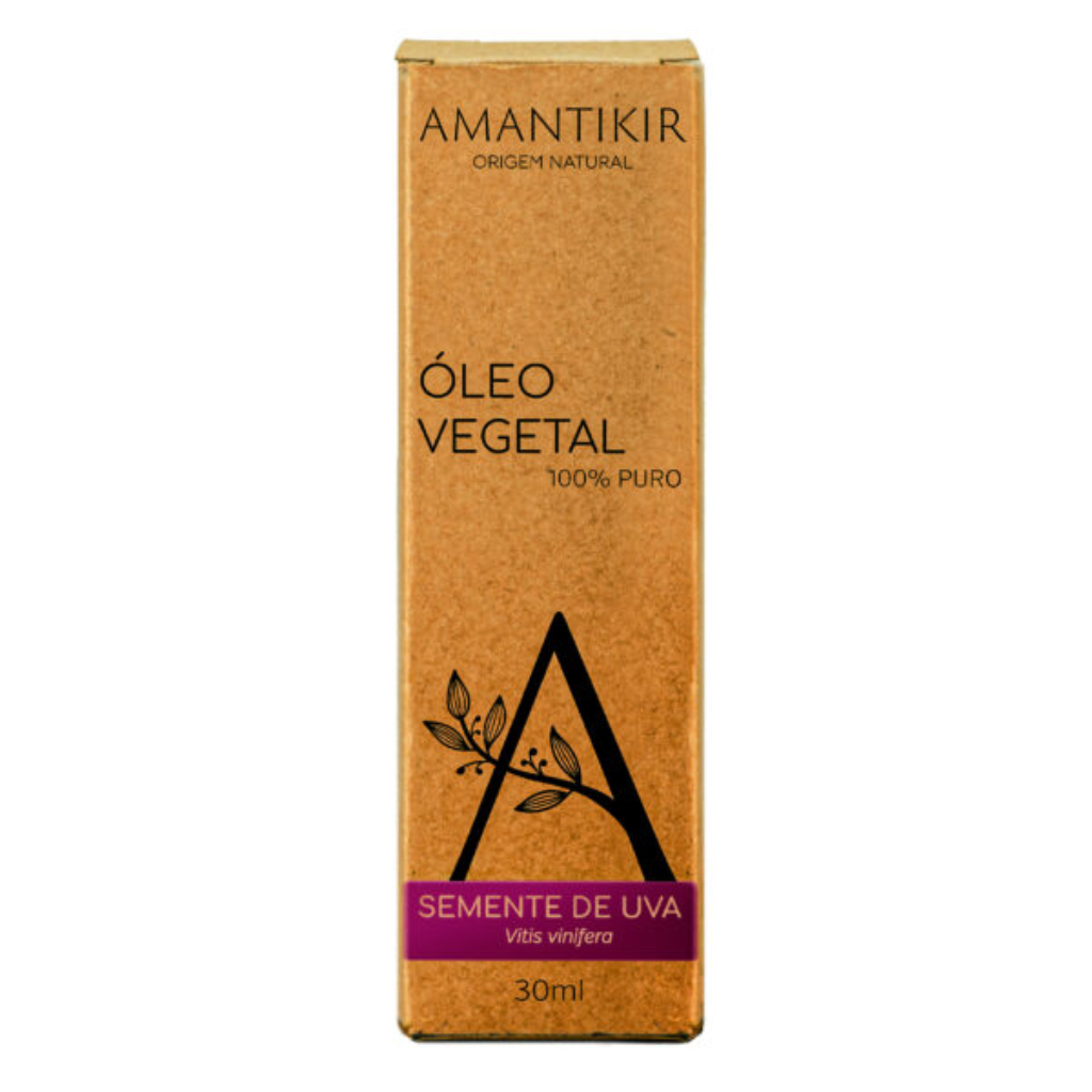 Detalhes do Óleo Vegetal Semente de Uva 30mL - Amantikir