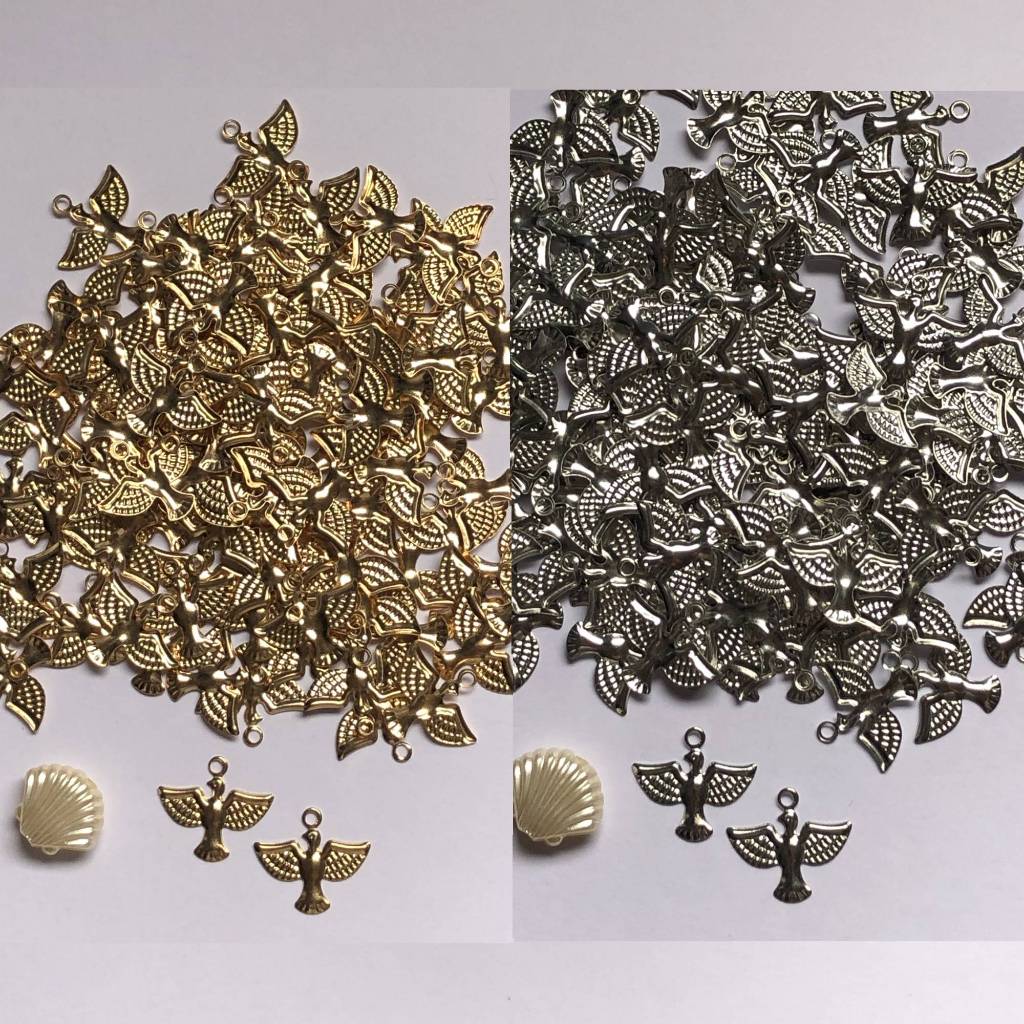 Medalha do Divino Espírito Santo de 1cm 100 unidades em Oferta na Shopee