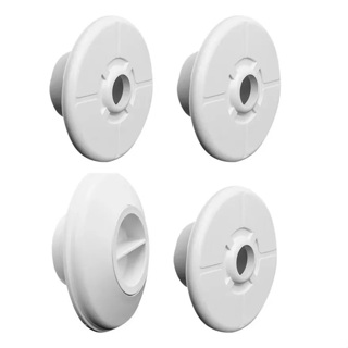 Kit Dispositivos para Piscina De Alvenaria 3 Retornos 1 Aspiração em ABS Branco em Oferta na Shopee
