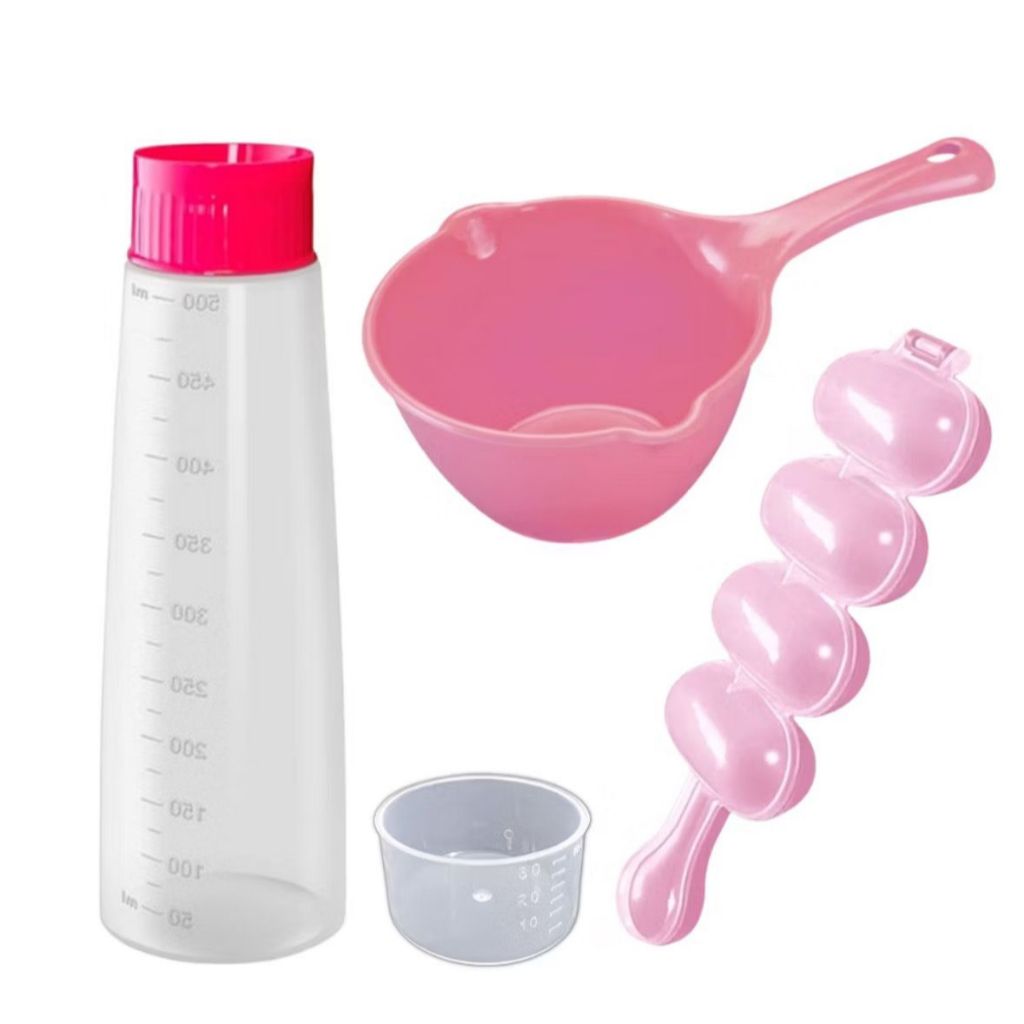 Kit Confeiteiro 1 Bisnaga Umedecer Bolo + 1 Panelinha de Confeiteiro + 1 Boleador de Doces