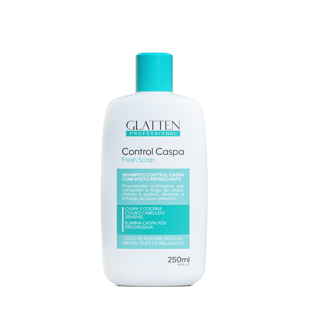 Glatten - Shampoo Capilar - Control Caspa Fresh Scalp - 250ml