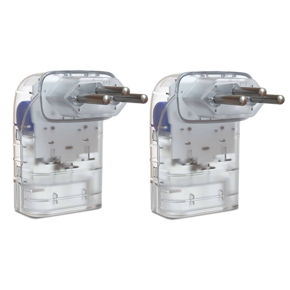 KIT ECONÔMICO C/ 2 PROTETORES CONTRA SURTOS ICLAMPER POCKET FIT 3P 10A TRANSPARENTE em Oferta na Shopee