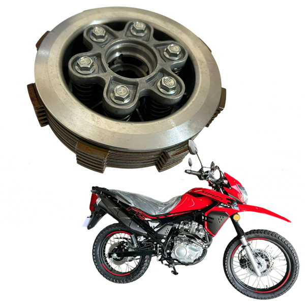 Conjunto Embreagem Completa Shineray Shi175 Shi 175 Efi