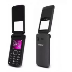 Celular Blu Zoey Flex Flip Preto 3g Radio Fm Dual Sim Bluetooth